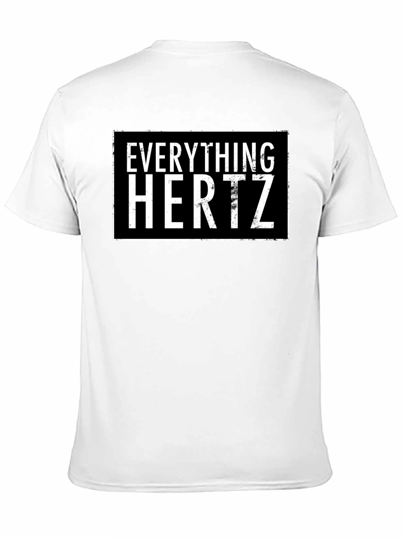 Everything Hertz Black Graphic Tee
