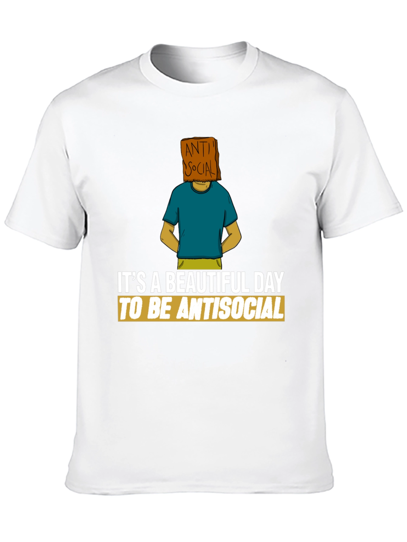 Antisocial T-Shirt - Funny Graphic Tee