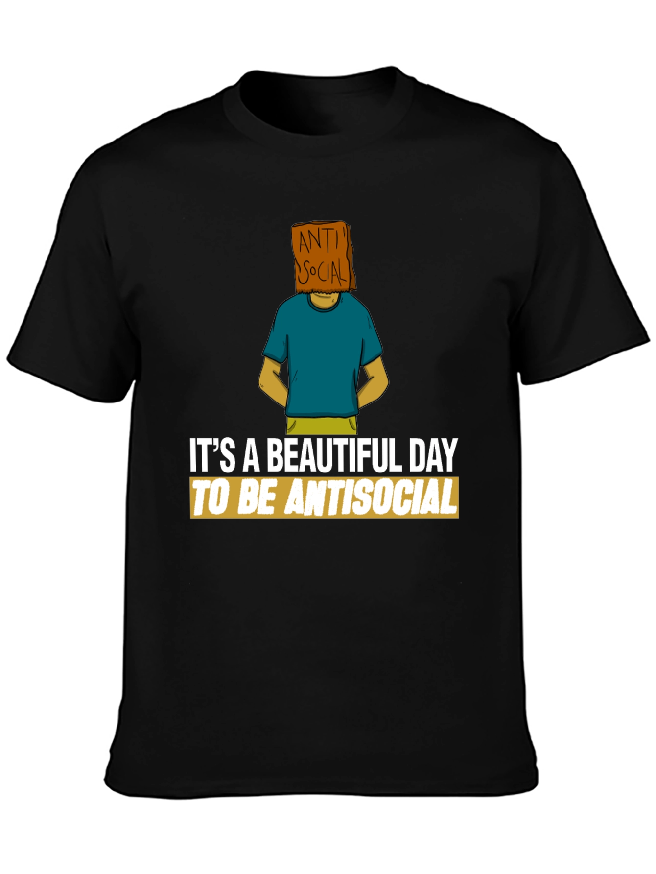 Antisocial T-Shirt - Funny Graphic Tee