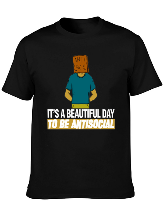 Antisocial T-Shirt - Funny Graphic Tee