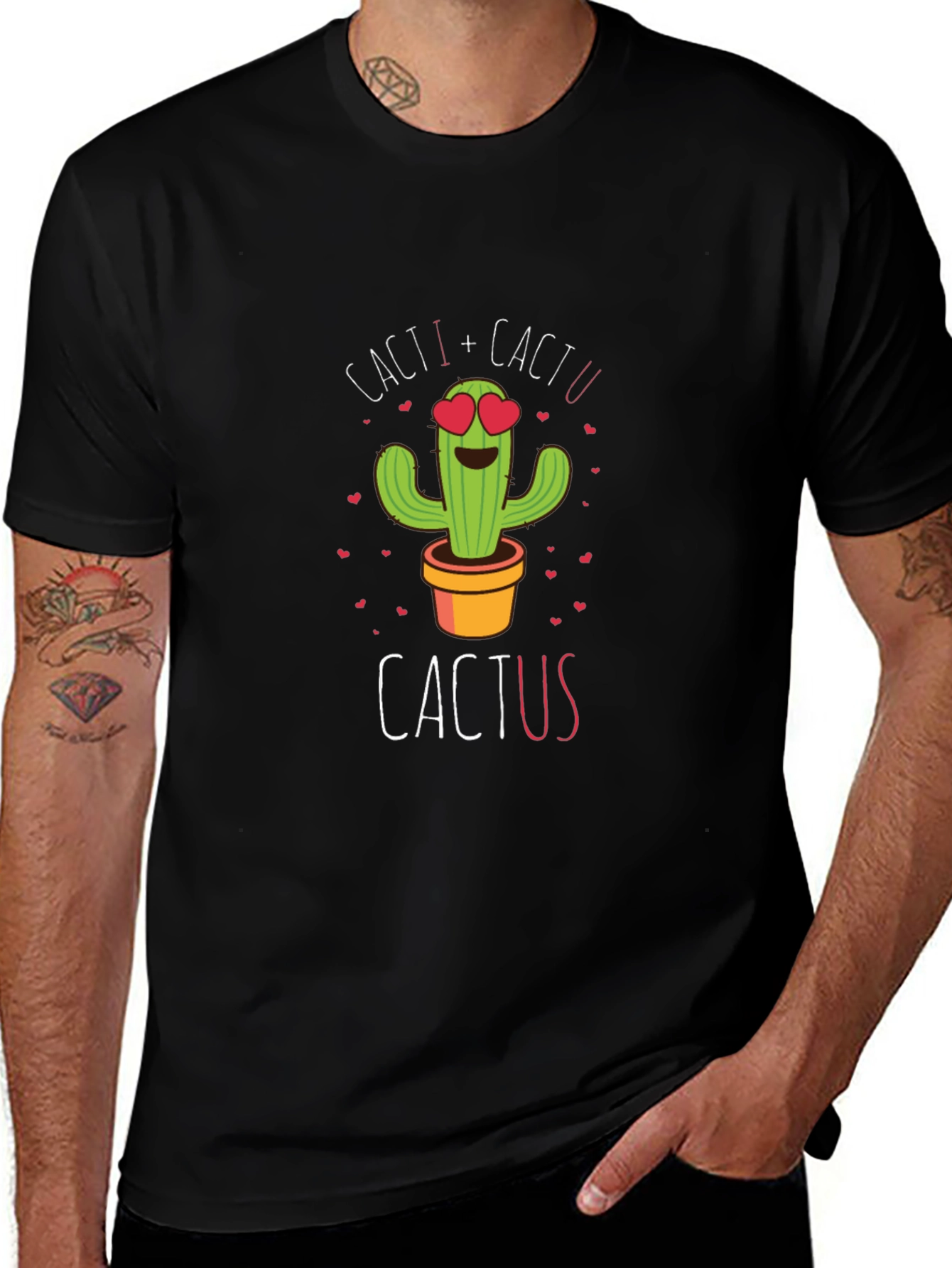 Cacti + Cactu Valentines Day T-Shirt
