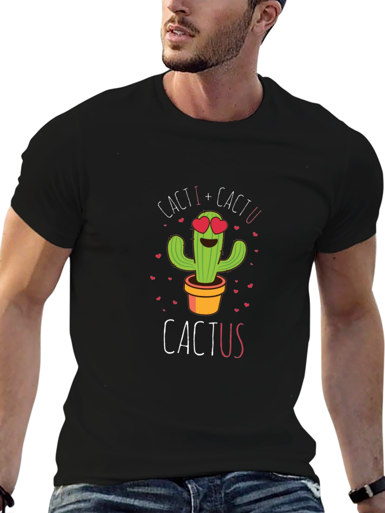 Cacti + Cactu Valentines Day T-Shirt