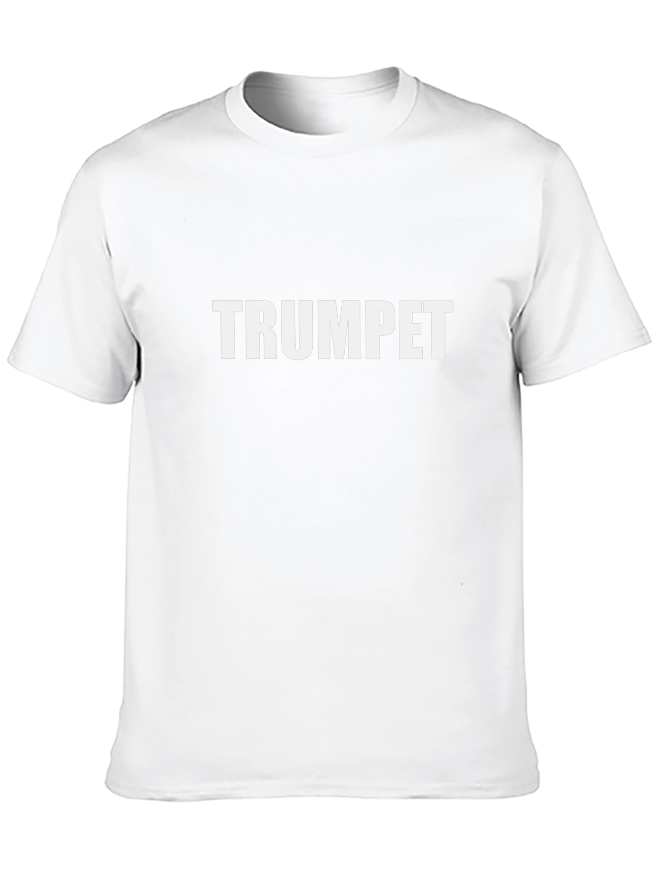 Trumpet T-Shirt - Classic Black Cotton Tee