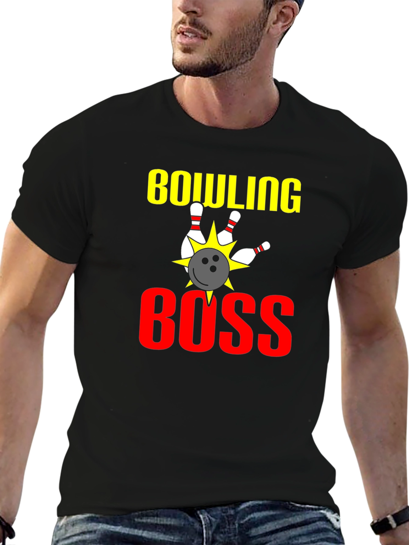 Bowling Boss Graphic T-Shirt