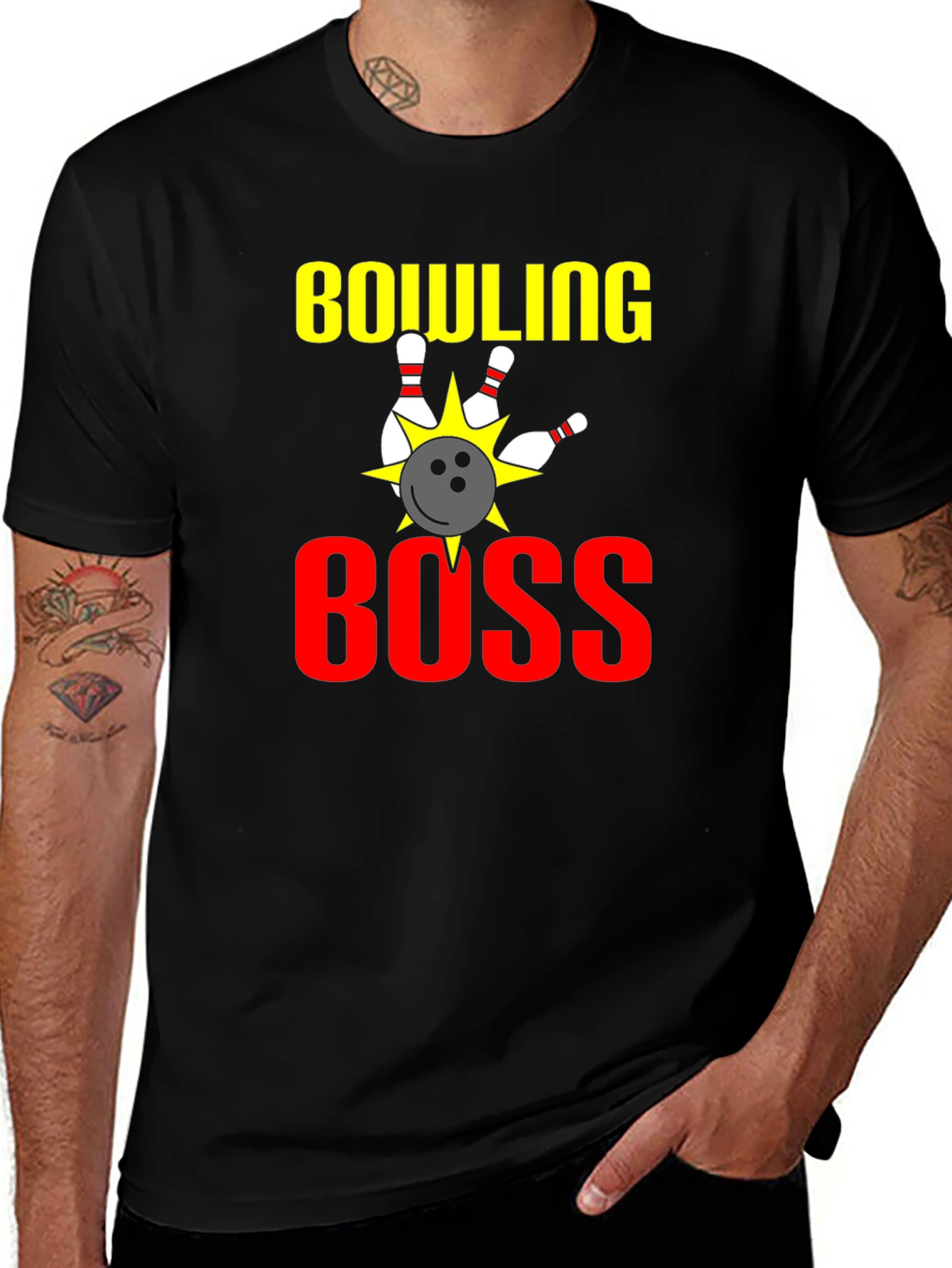 Bowling Boss Graphic T-Shirt