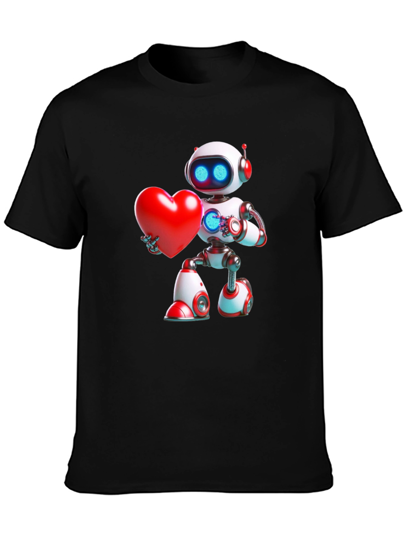 Robot Heart T-Shirt - Express Your Love!