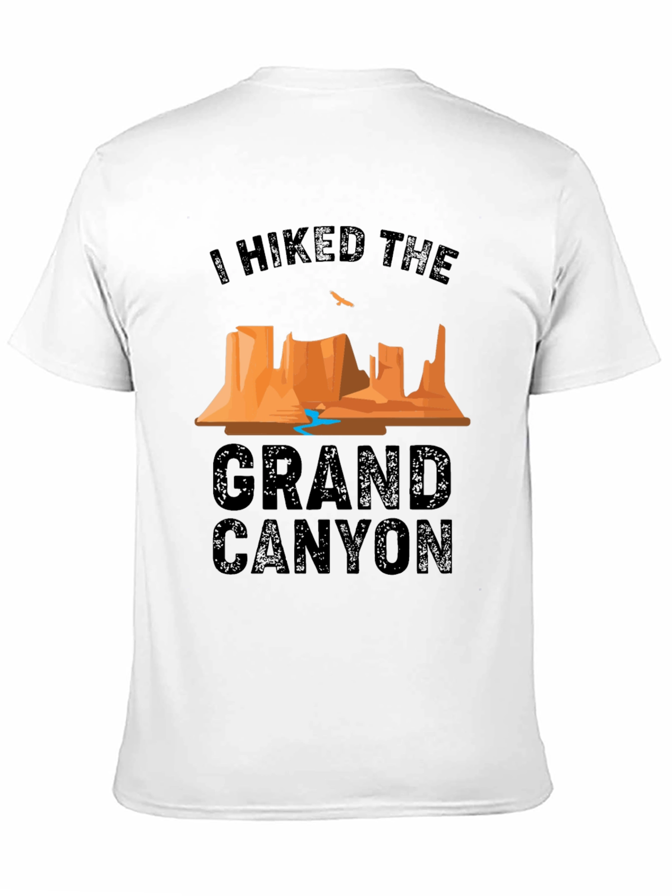I Hiked The Grand Canyon Black T-Shirt