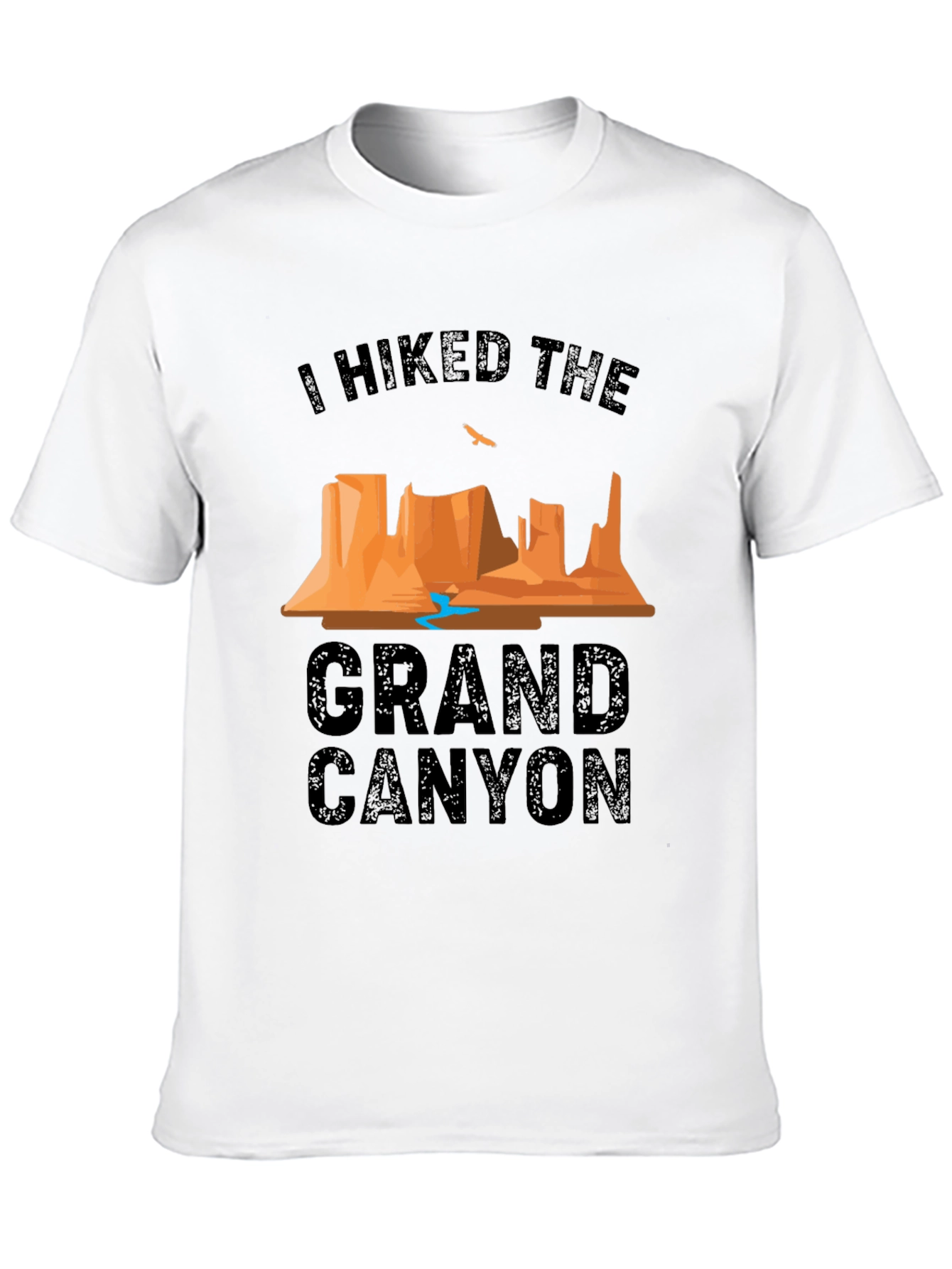 I Hiked The Grand Canyon Black T-Shirt