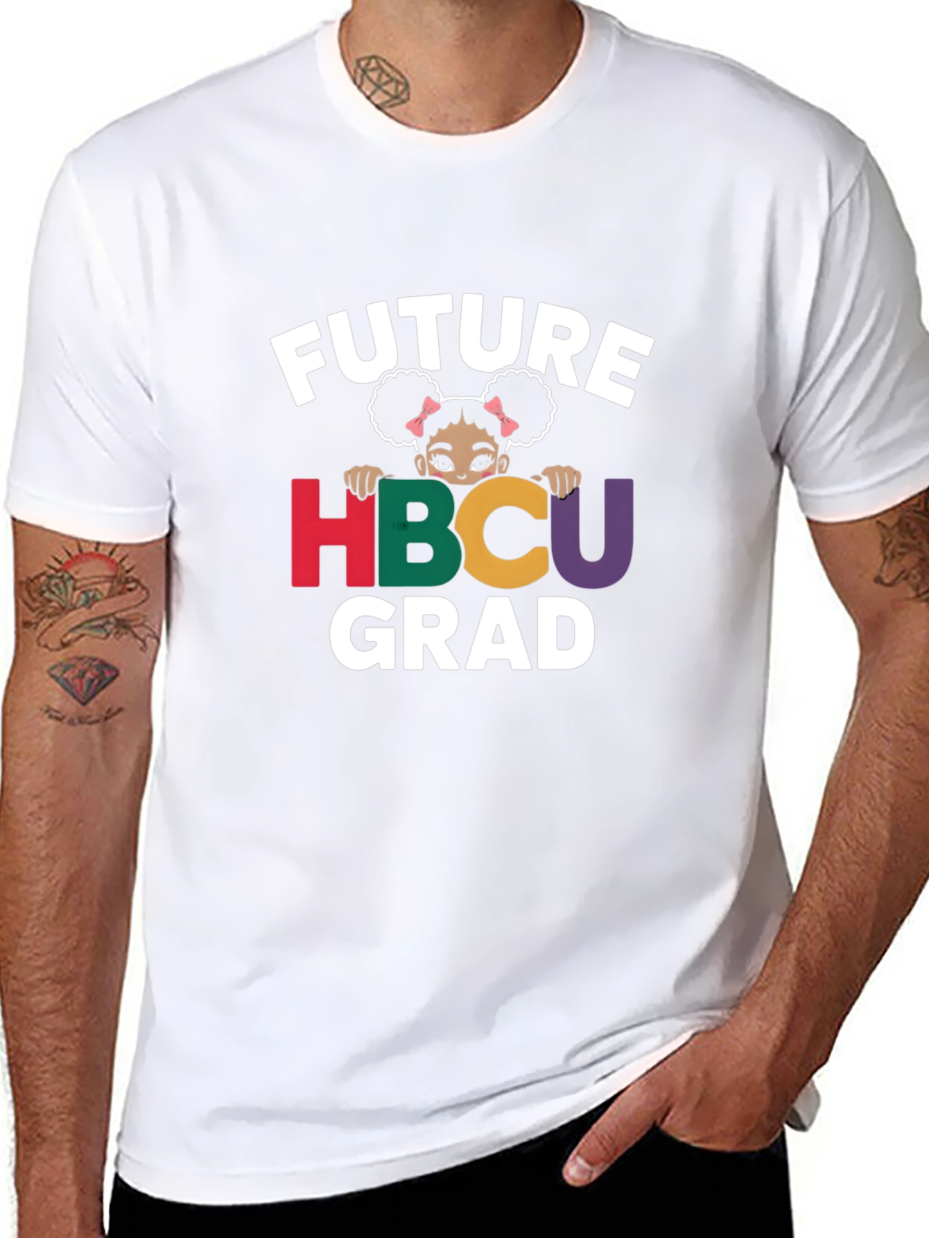 Future HBCU Grad Black T-Shirt