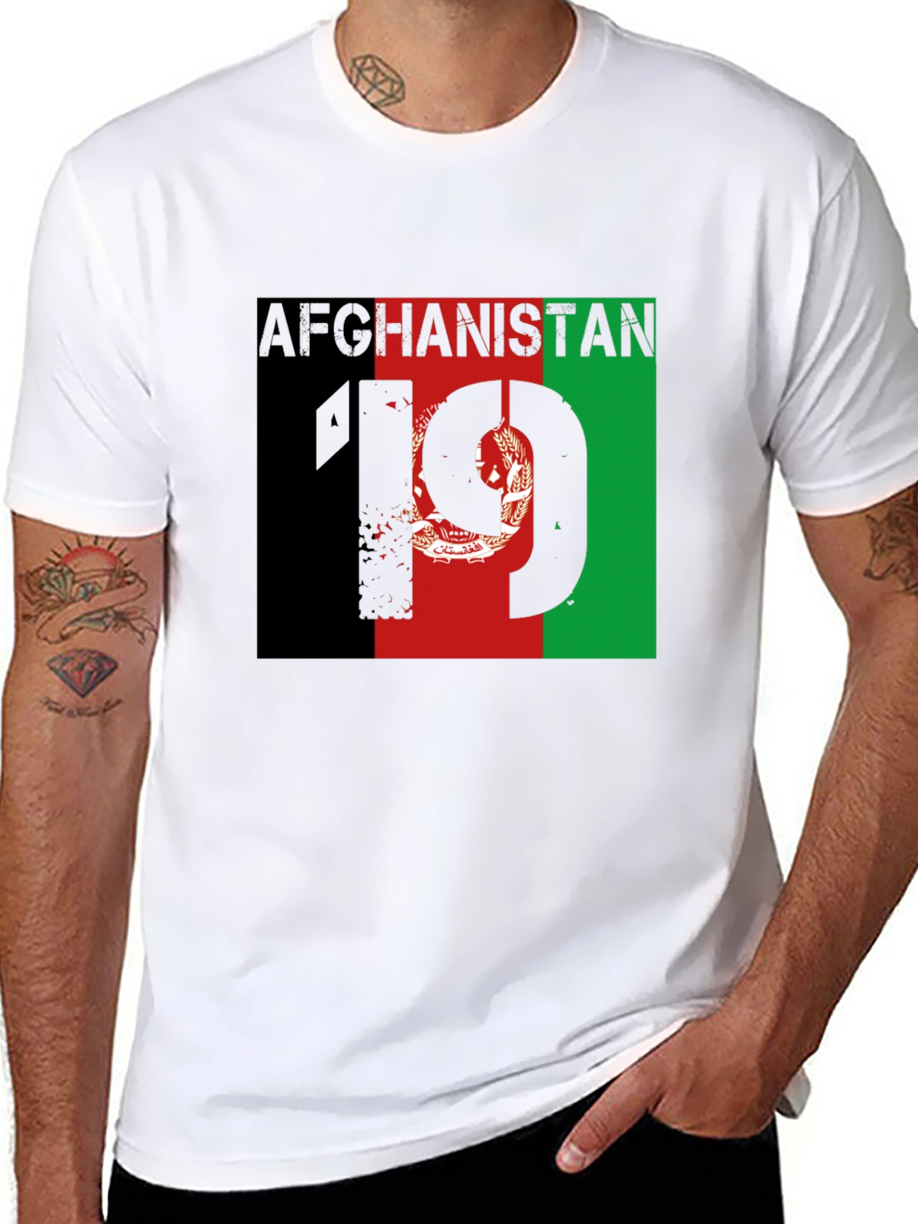 Afghanistan Flag T-Shirt