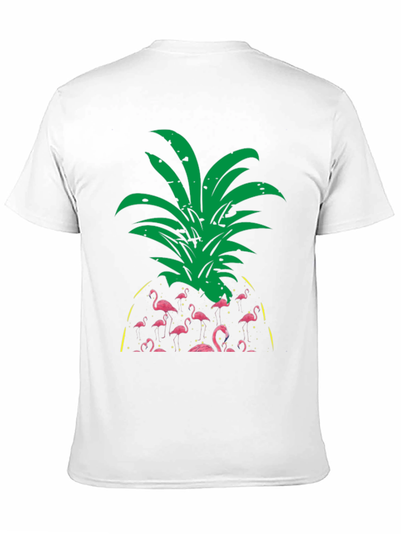 Flamingo Pineapple Graphic T-Shirt