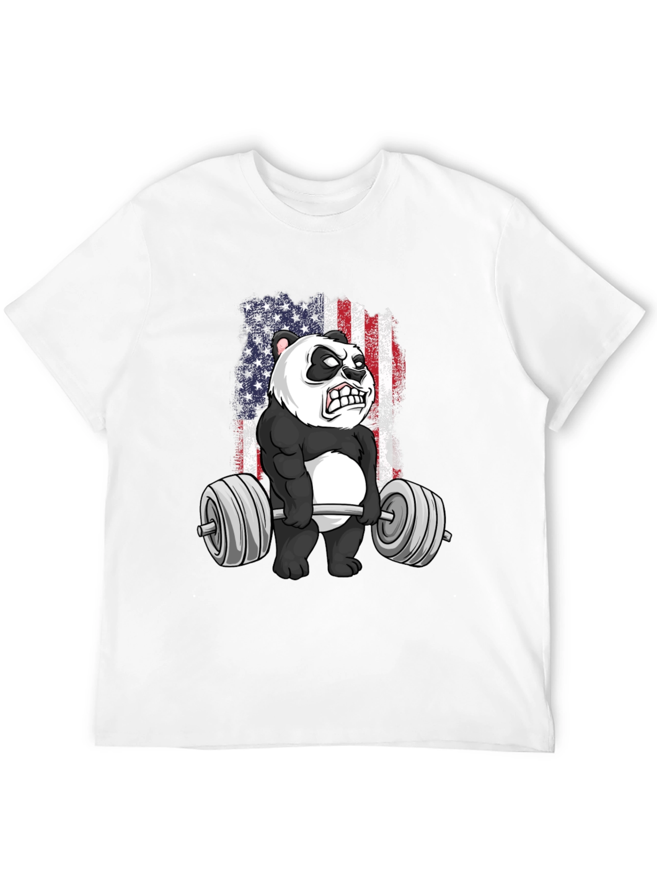 Patriotic Panda Lifting T-Shirt