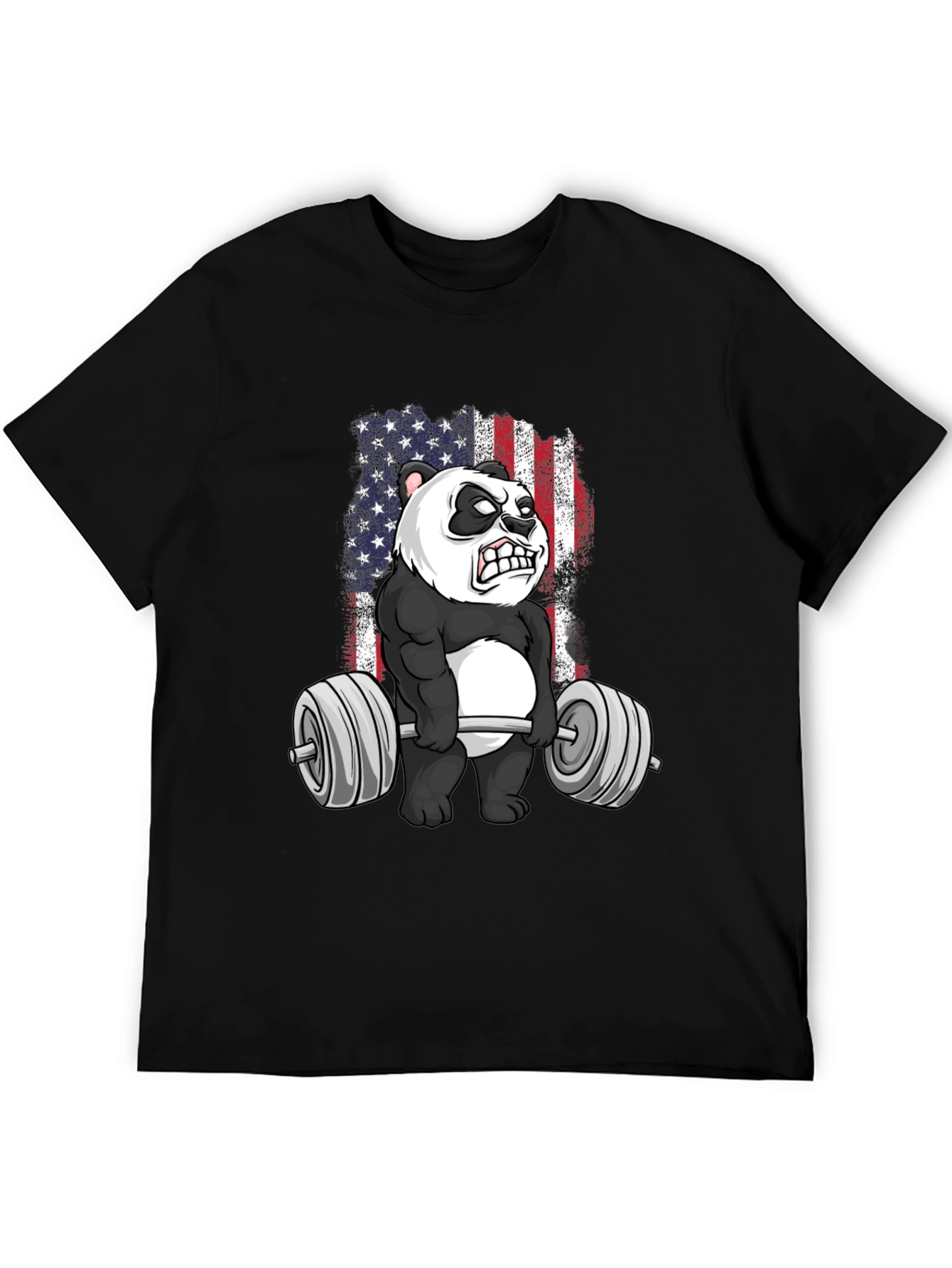 Patriotic Panda Lifting T-Shirt