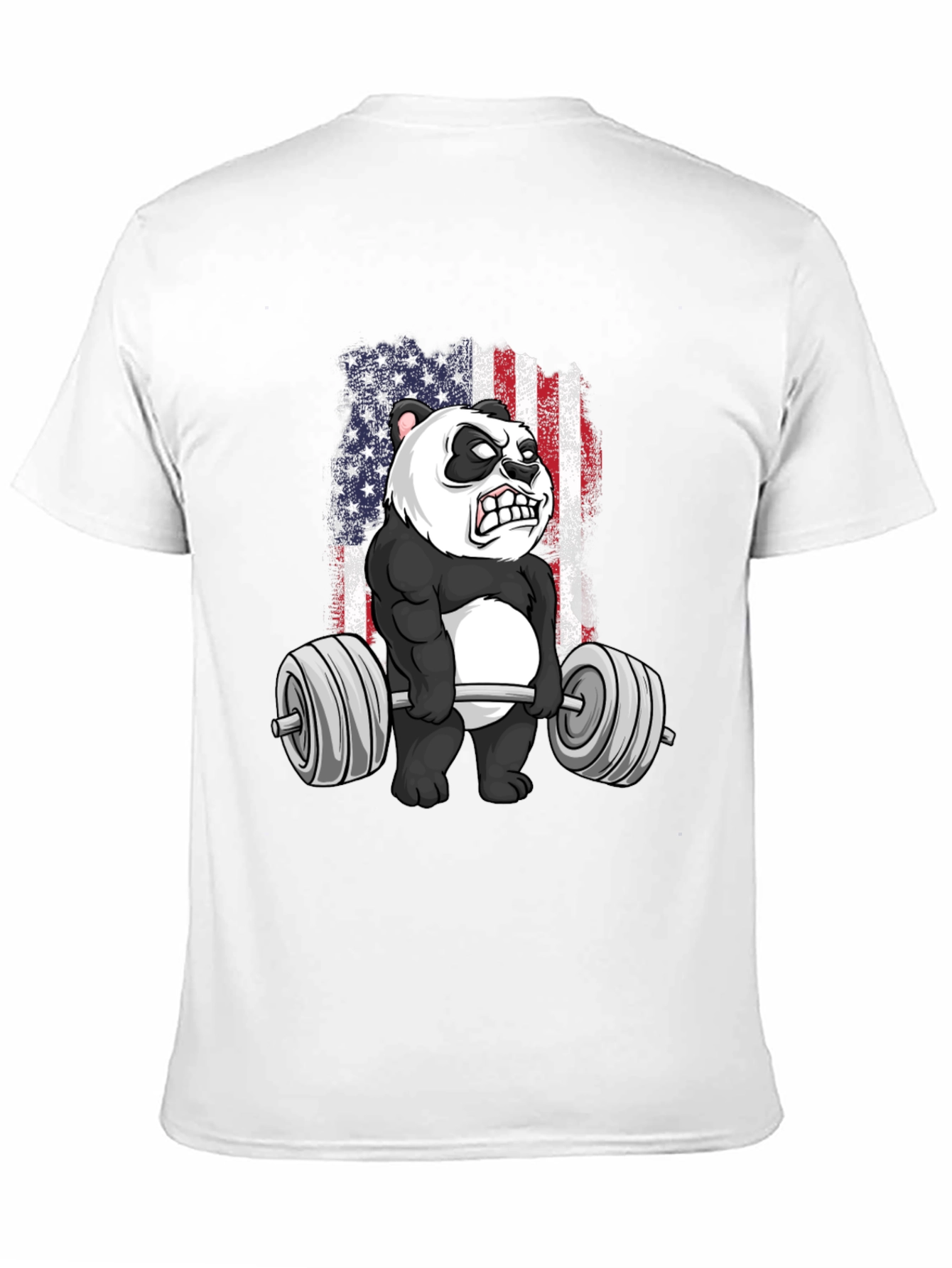 Patriotic Panda Lifting T-Shirt