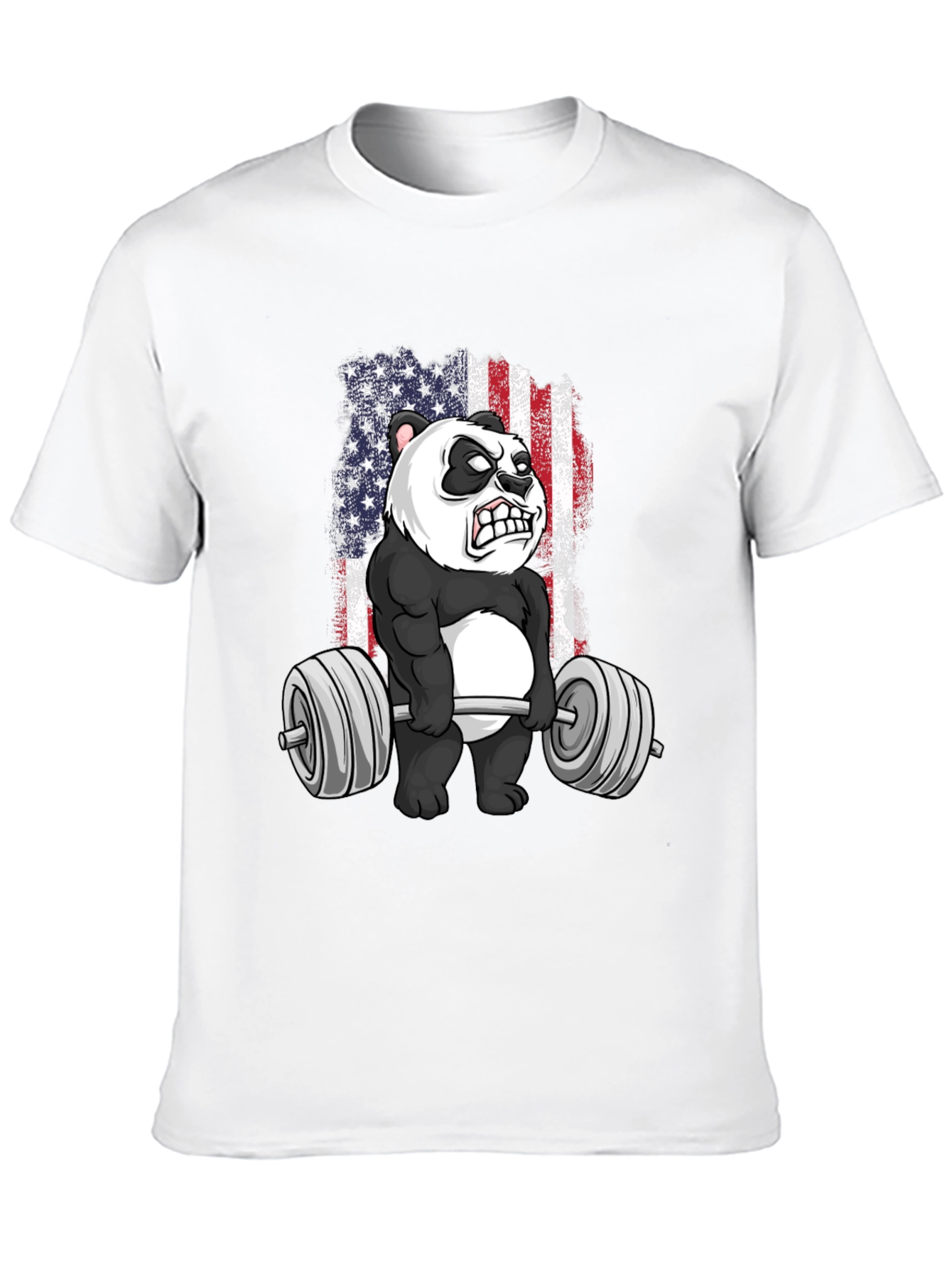 Patriotic Panda Lifting T-Shirt