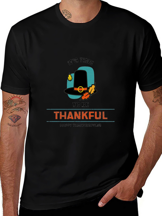 Thanksgiving T-Shirt: Its Time to Be Thankful