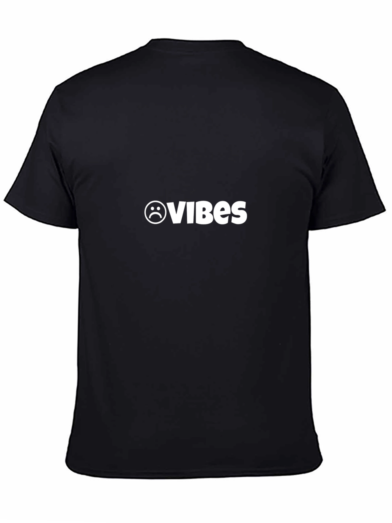 Sad Vibes Black T-Shirt