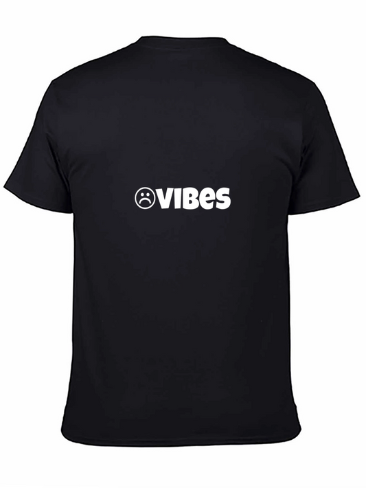 Sad Vibes Black T-Shirt