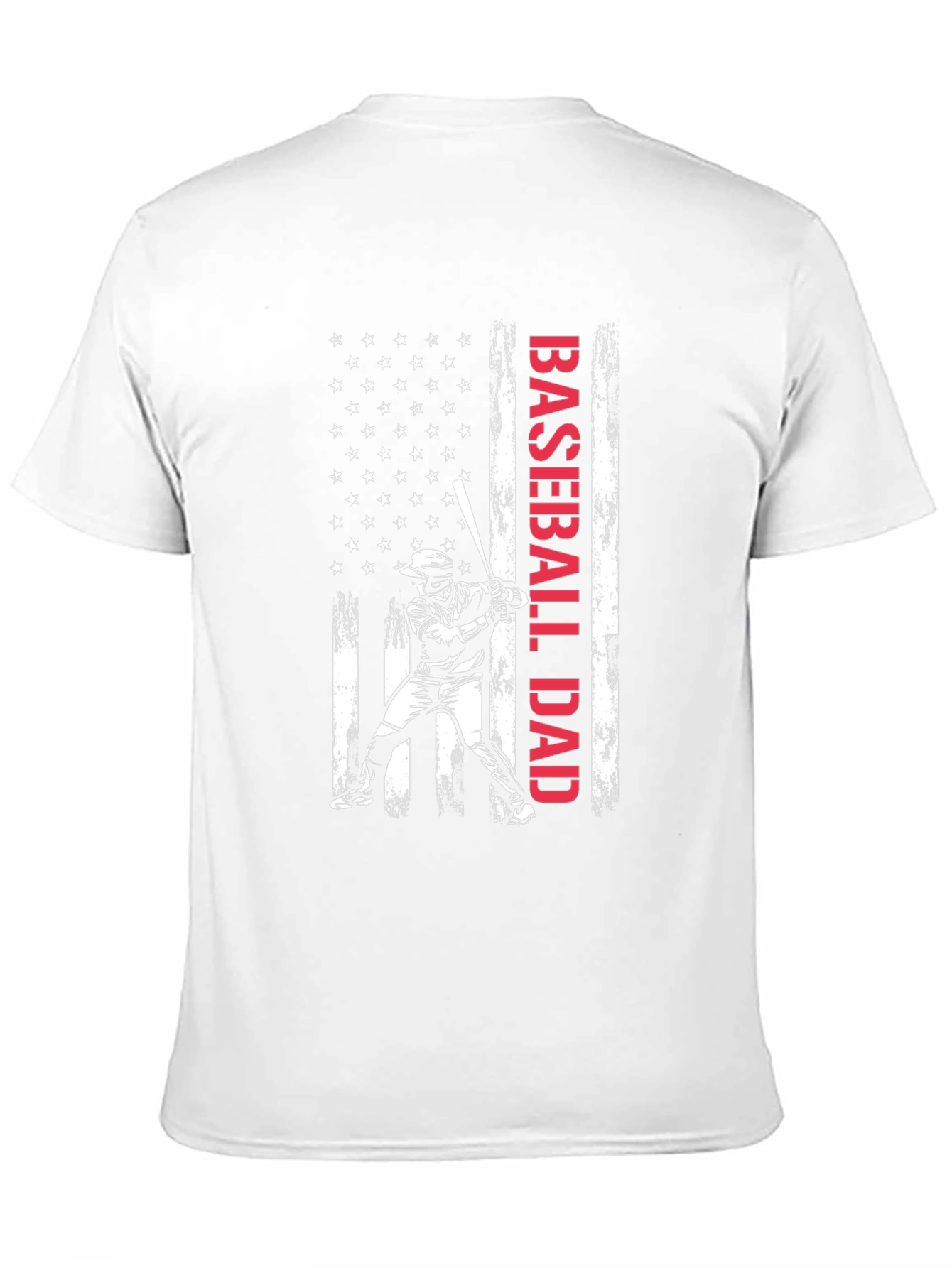 Baseball Dad Flag T-Shirt