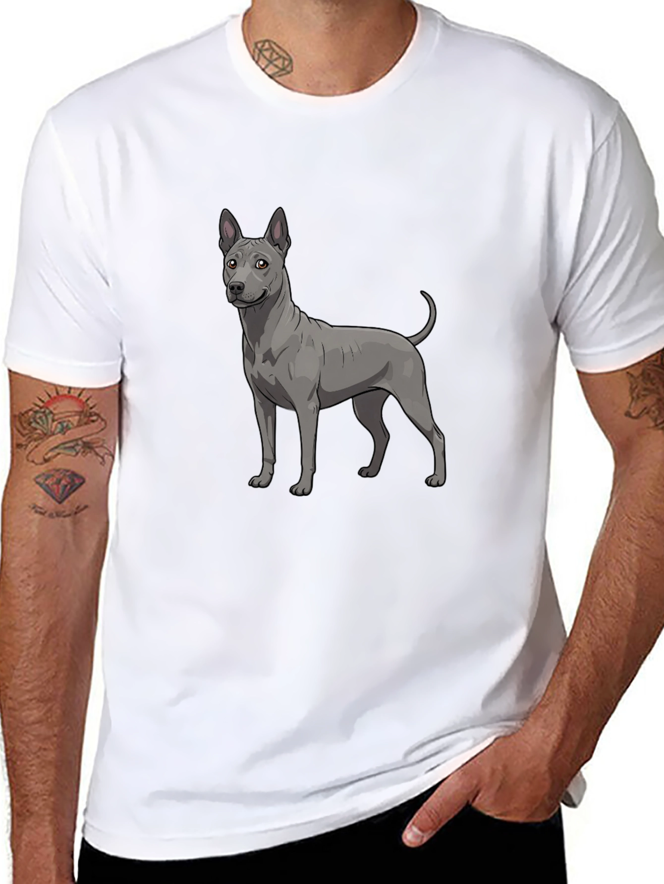 Cool Thai Ridgeback Dog Graphic Tee