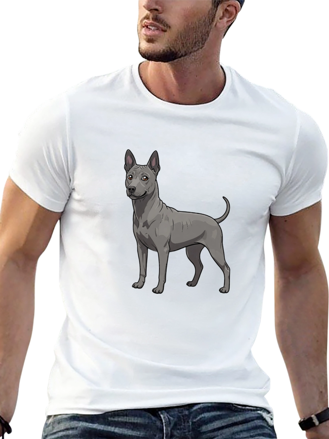 Cool Thai Ridgeback Dog Graphic Tee