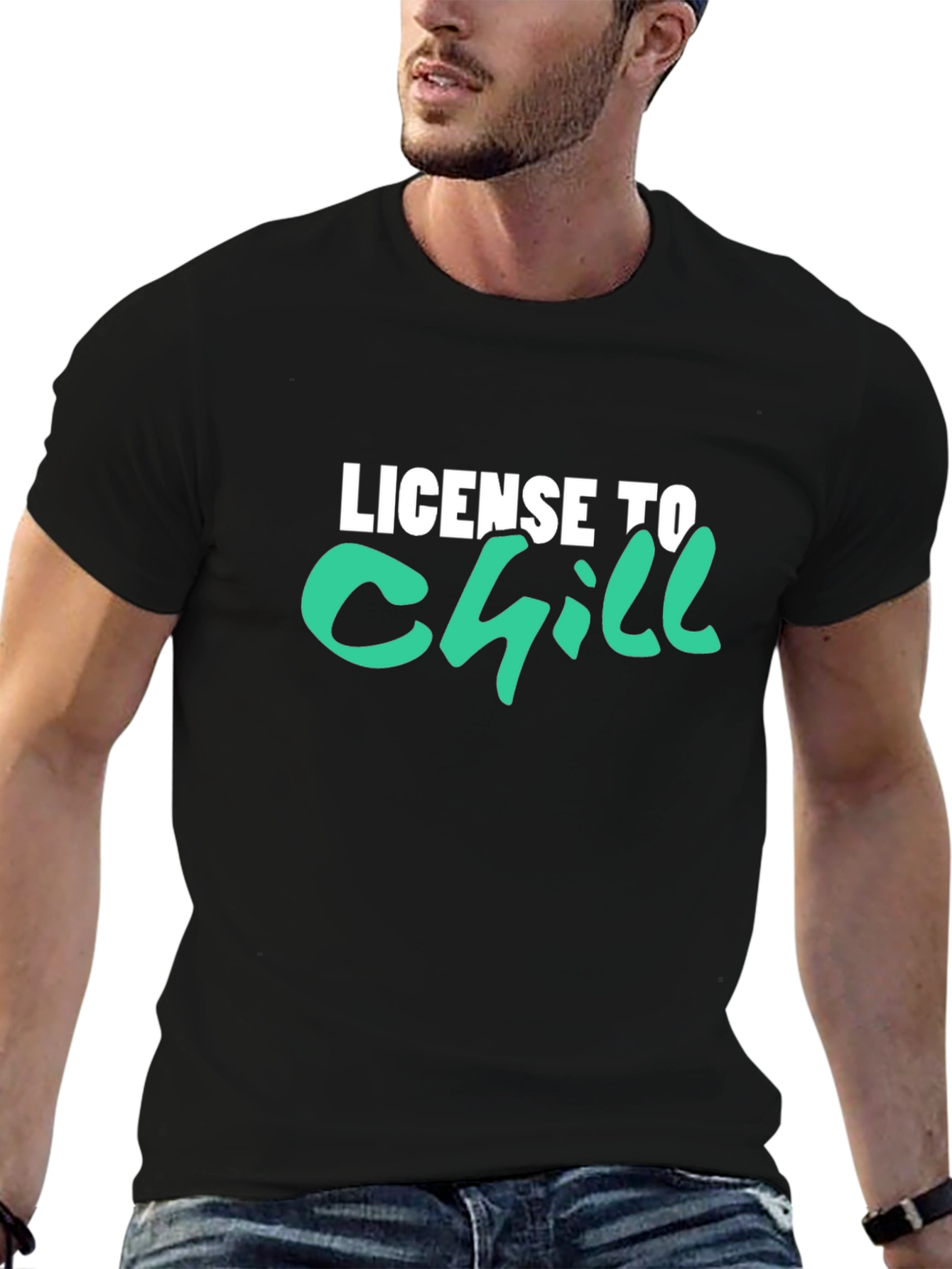 License to Chill Graphic Tee - Relaxed Comfort