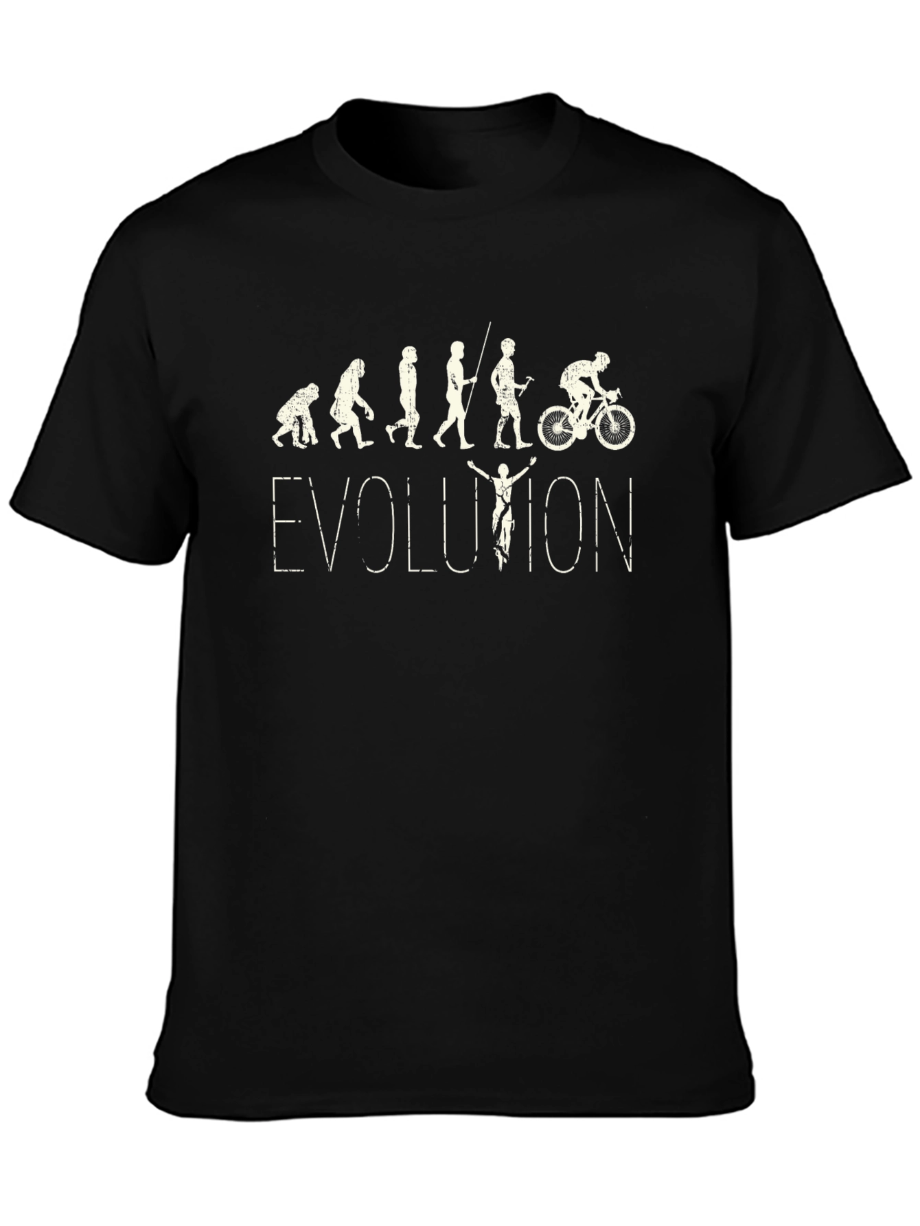 Evolution of Man T-Shirt - Biker Theme
