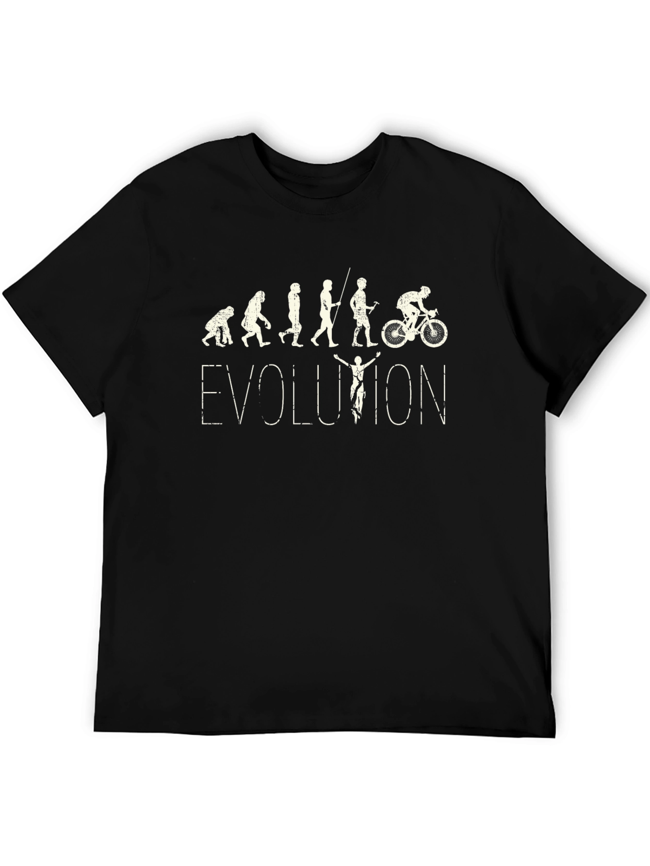 Evolution of Man T-Shirt - Biker Theme