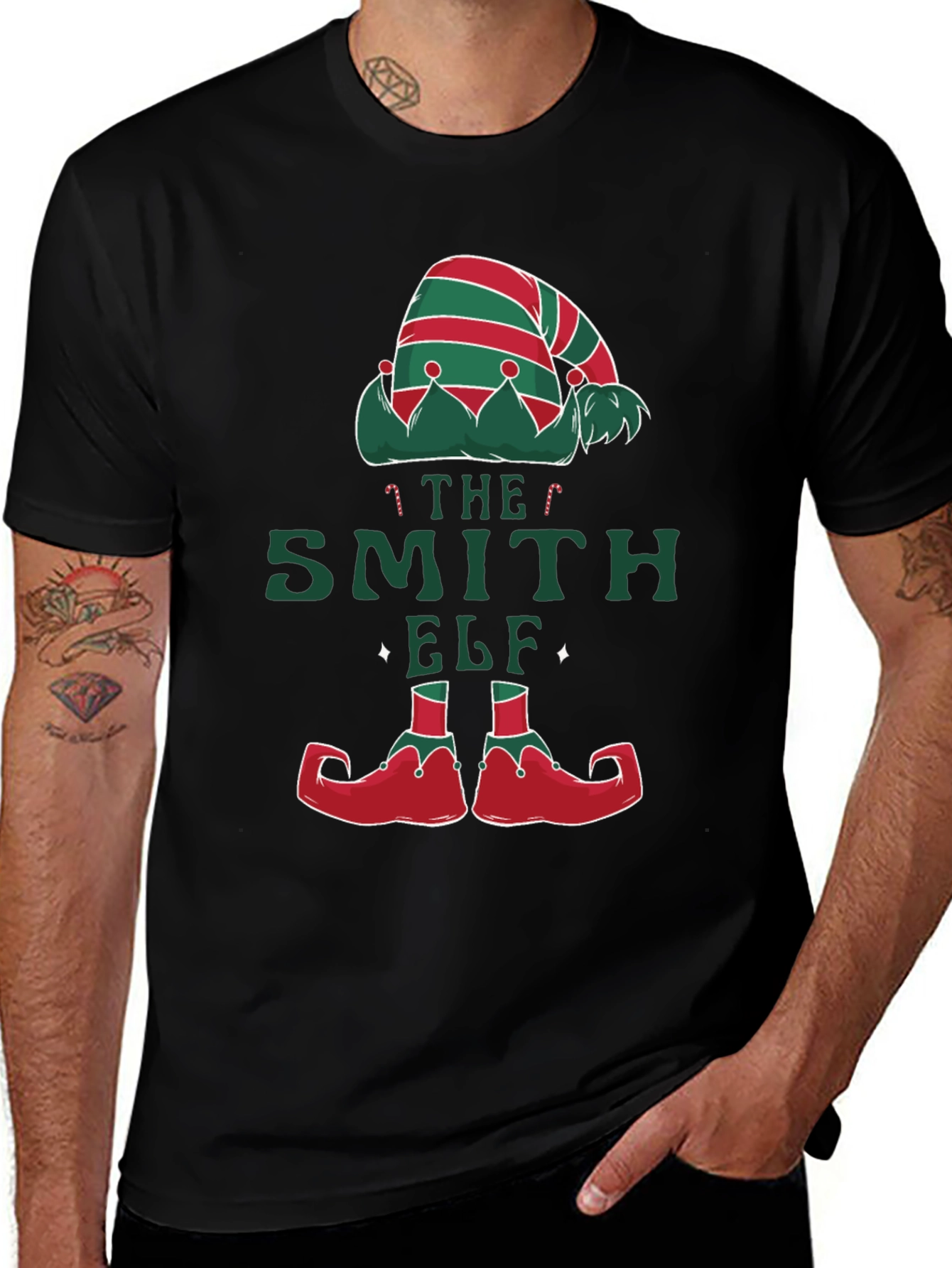 Christmas Family Matching Elf T-Shirt