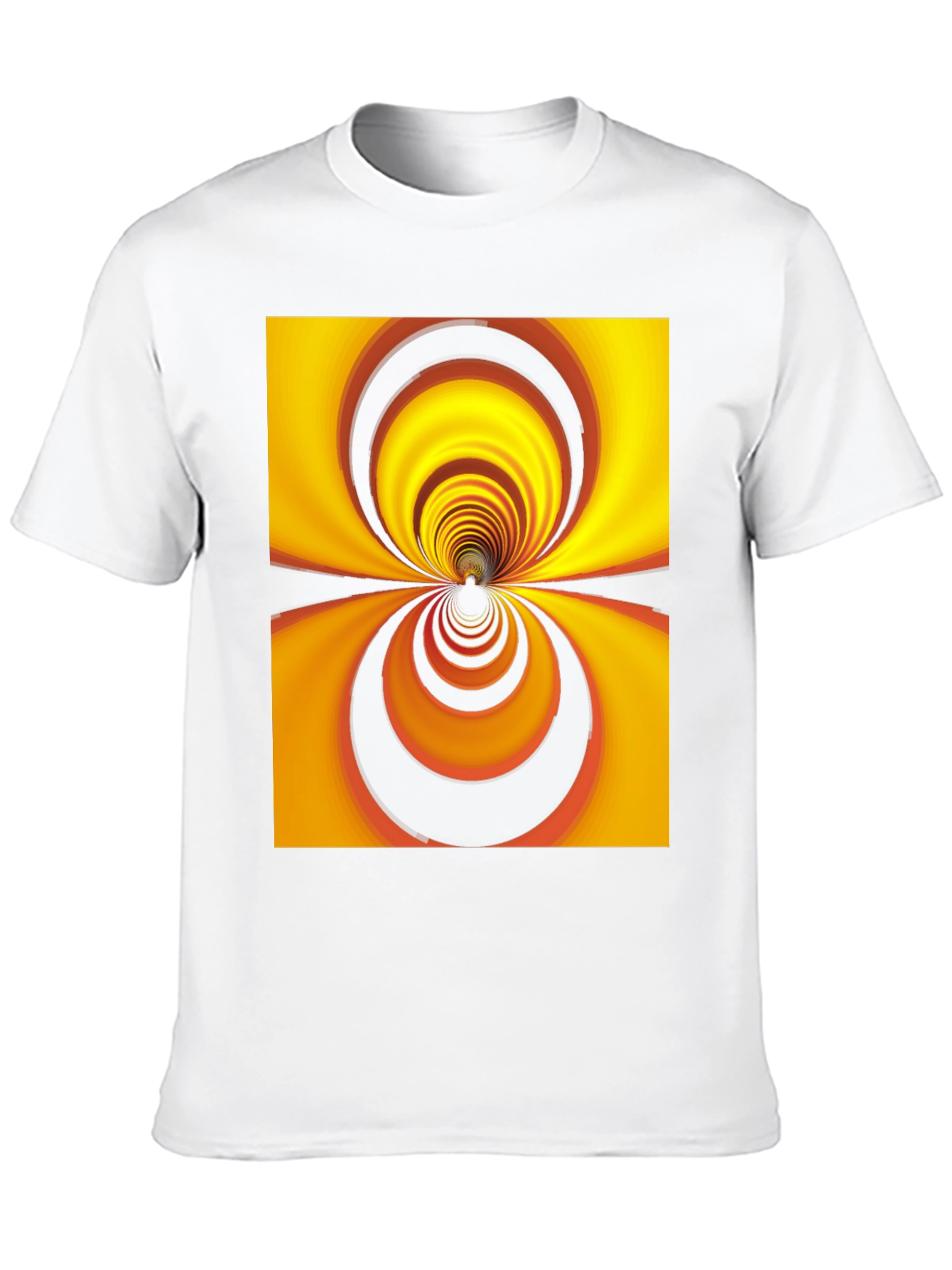 Optical Illusion Black T-Shirt