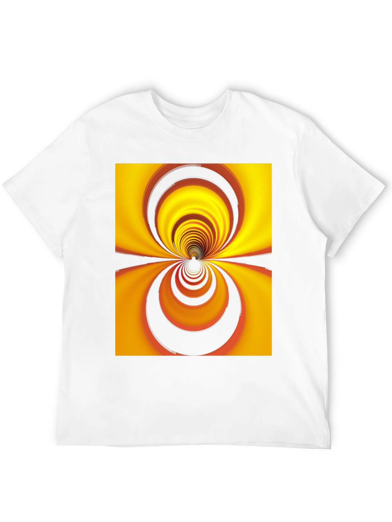 Optical Illusion Black T-Shirt