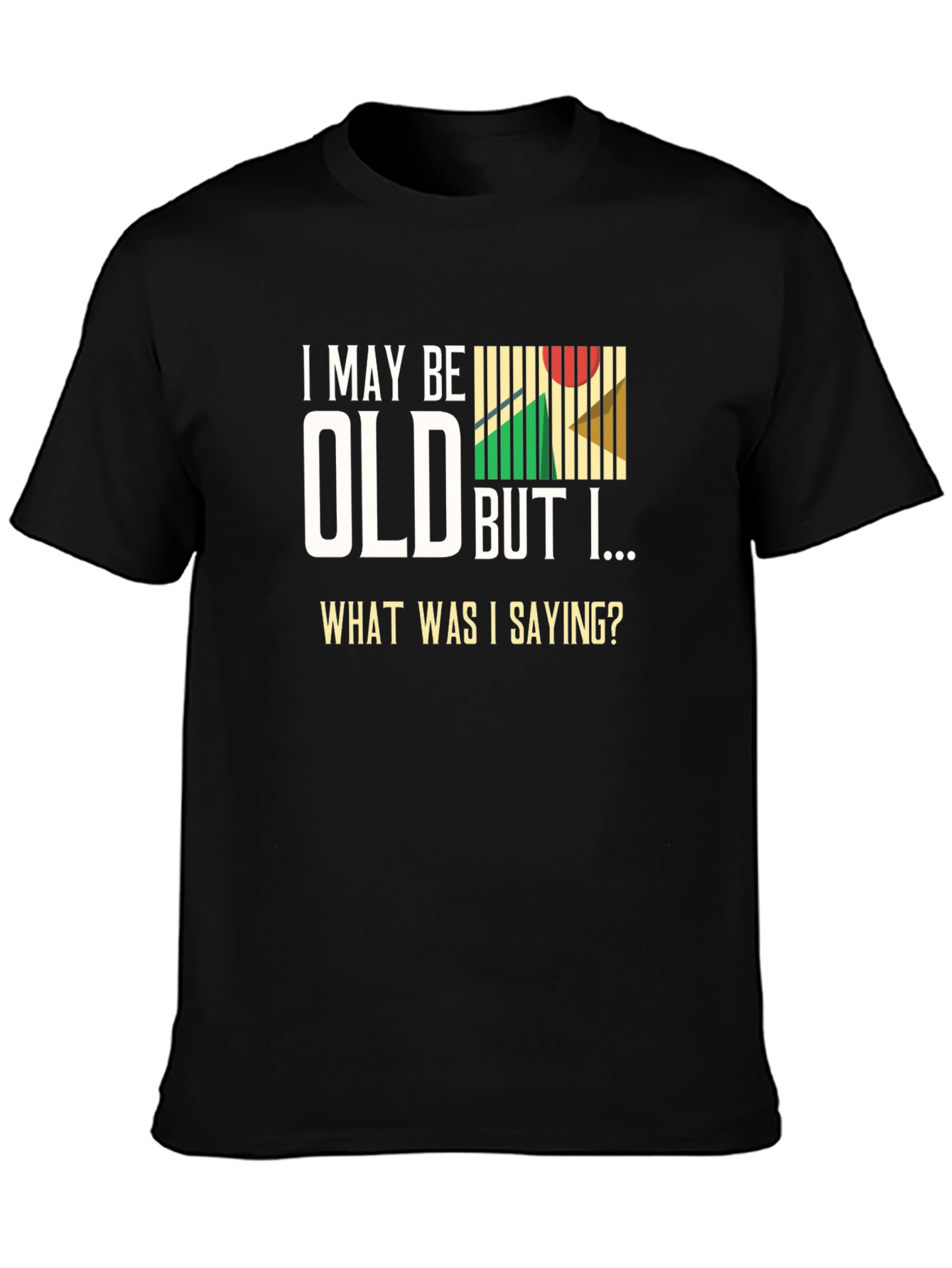 Funny Old Age T-Shirt - What Was I Saying?
