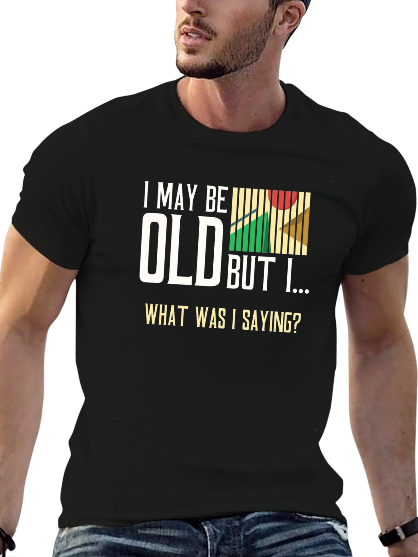 Funny Old Age T-Shirt - What Was I Saying?