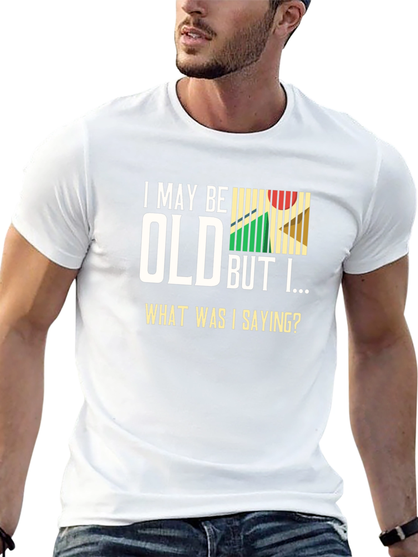 Funny Old Age T-Shirt - What Was I Saying?
