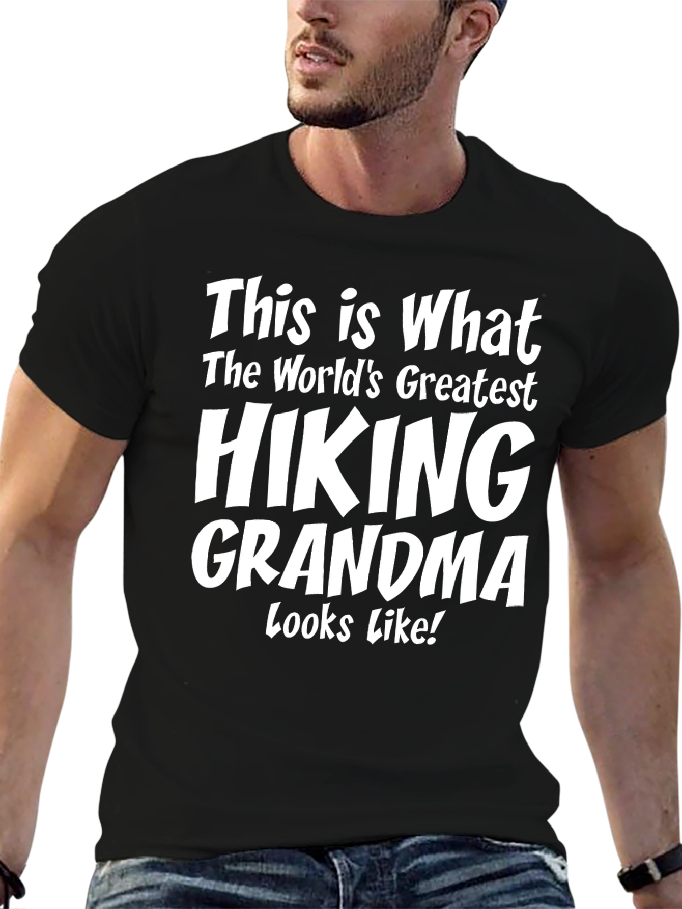Hiking Grandma T-Shirt - Worlds Greatest