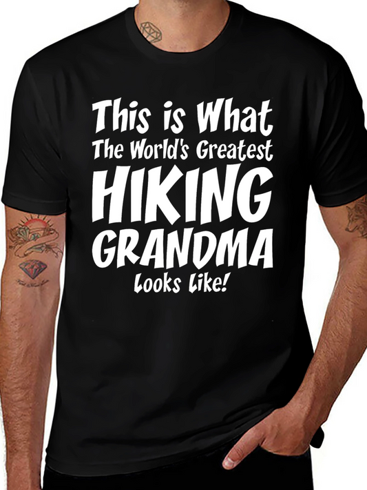 Hiking Grandma T-Shirt - Worlds Greatest