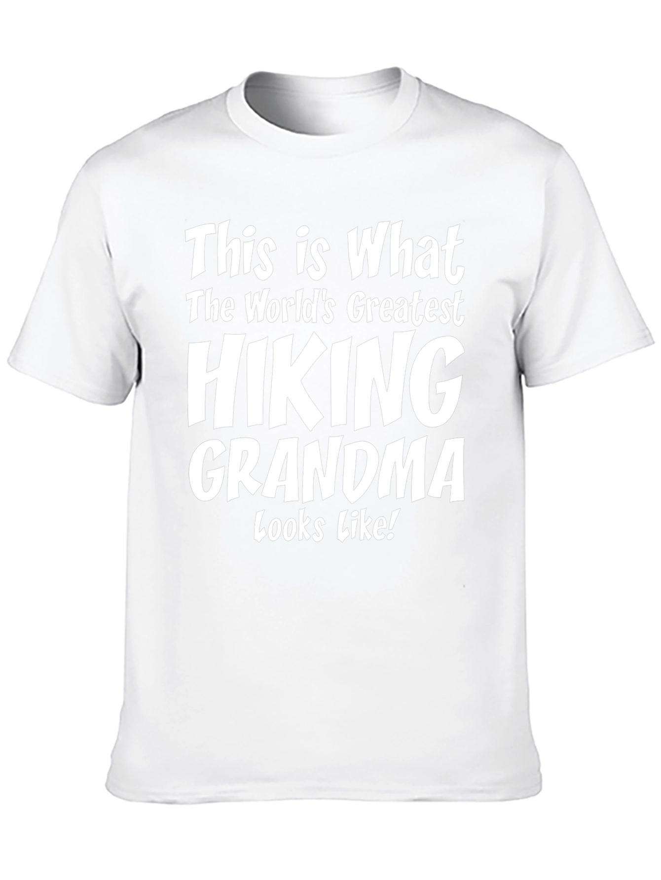 Hiking Grandma T-Shirt - Worlds Greatest