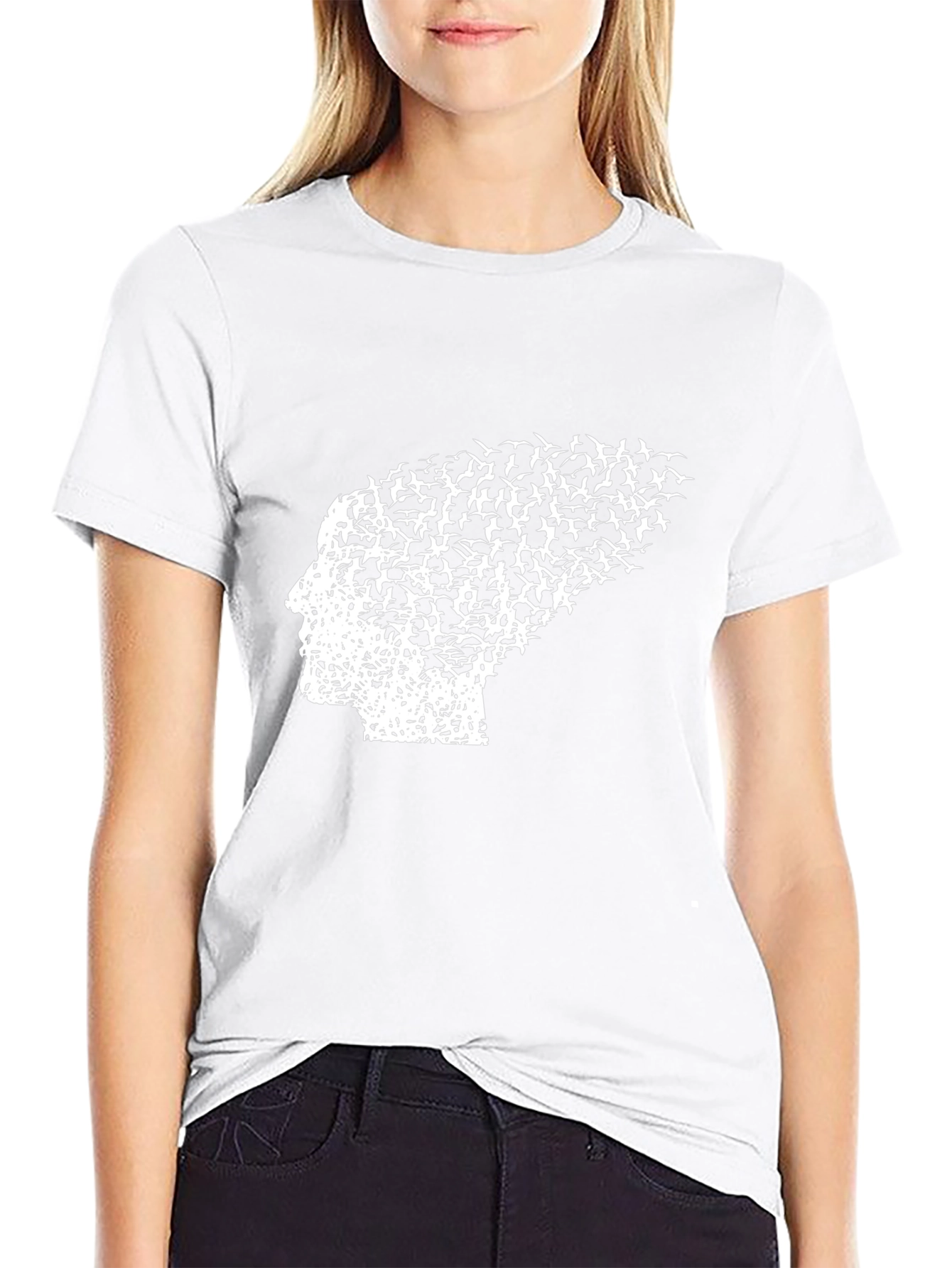 Birds Mind T-Shirt - Artistic Graphic Tee