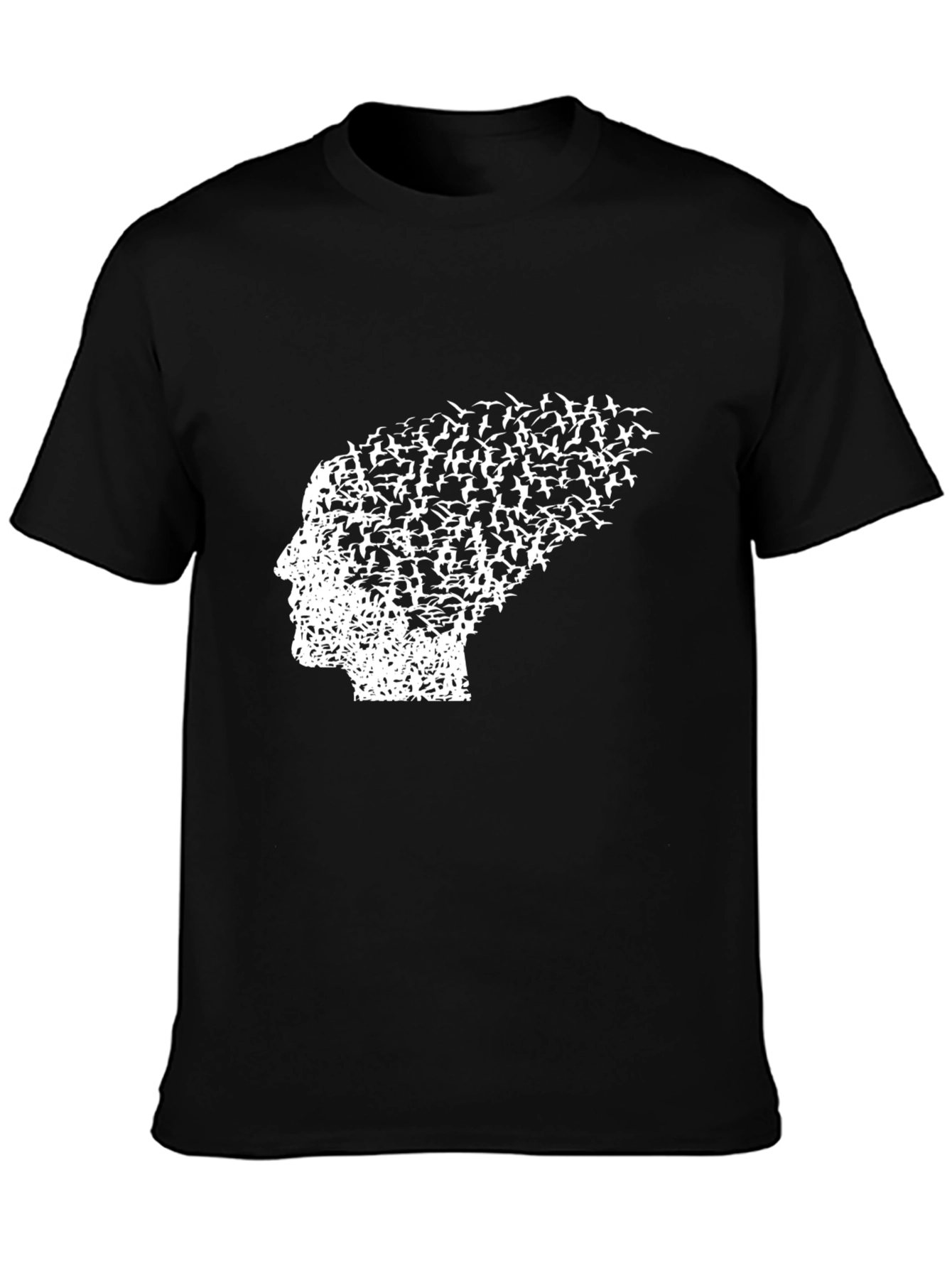 Birds Mind T-Shirt - Artistic Graphic Tee