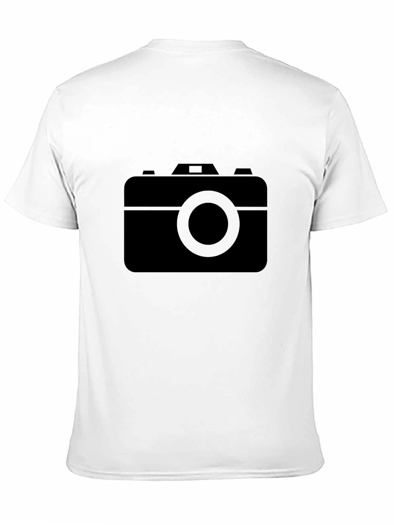 Black Camera Graphic Tee - Photography Lover T-Shirt