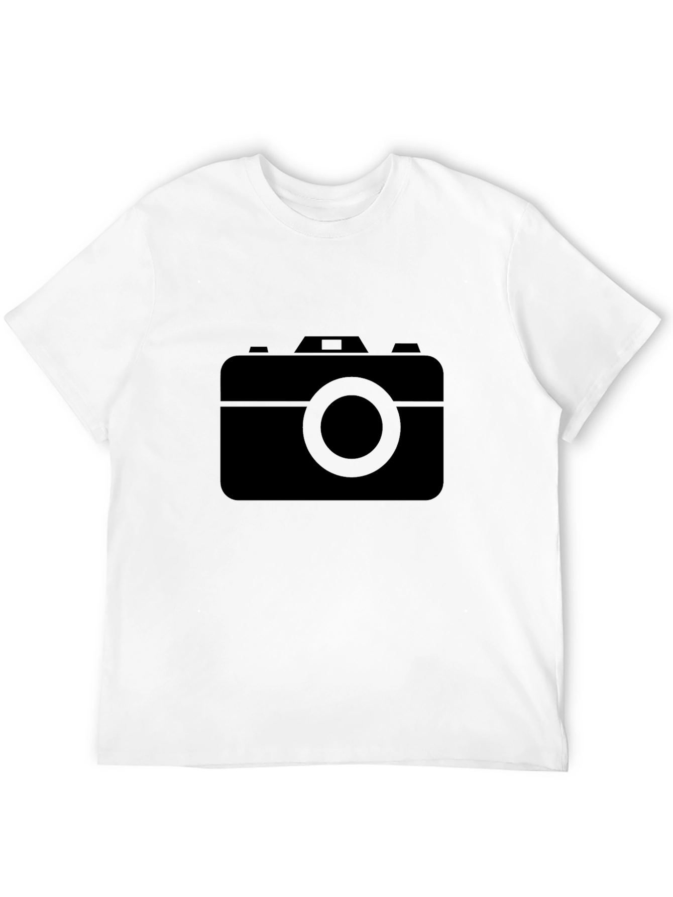 Black Camera Graphic Tee - Photography Lover T-Shirt