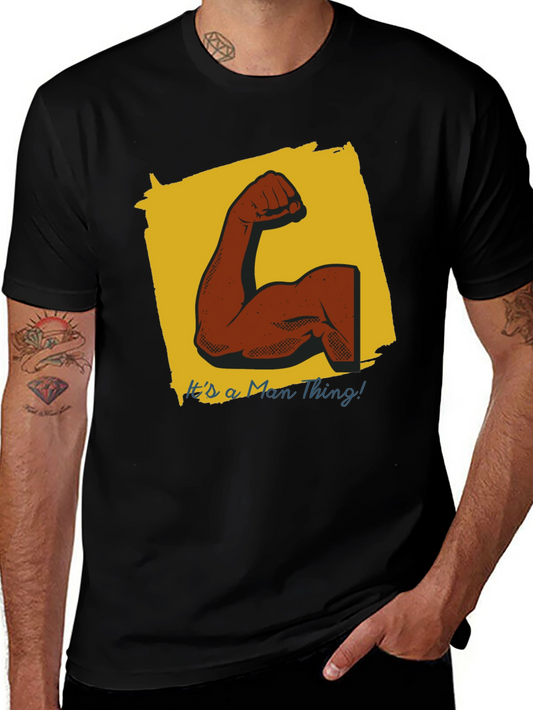Man Thing T-Shirt - Black