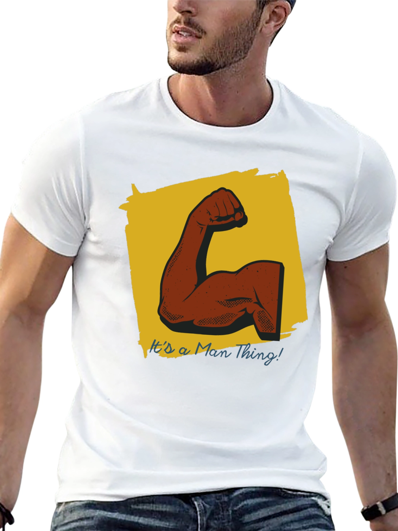 Man Thing T-Shirt - Black