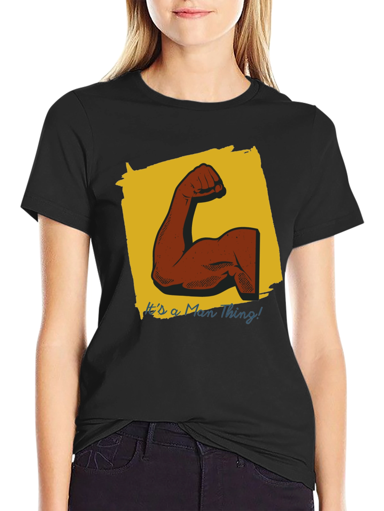 Man Thing T-Shirt - Black
