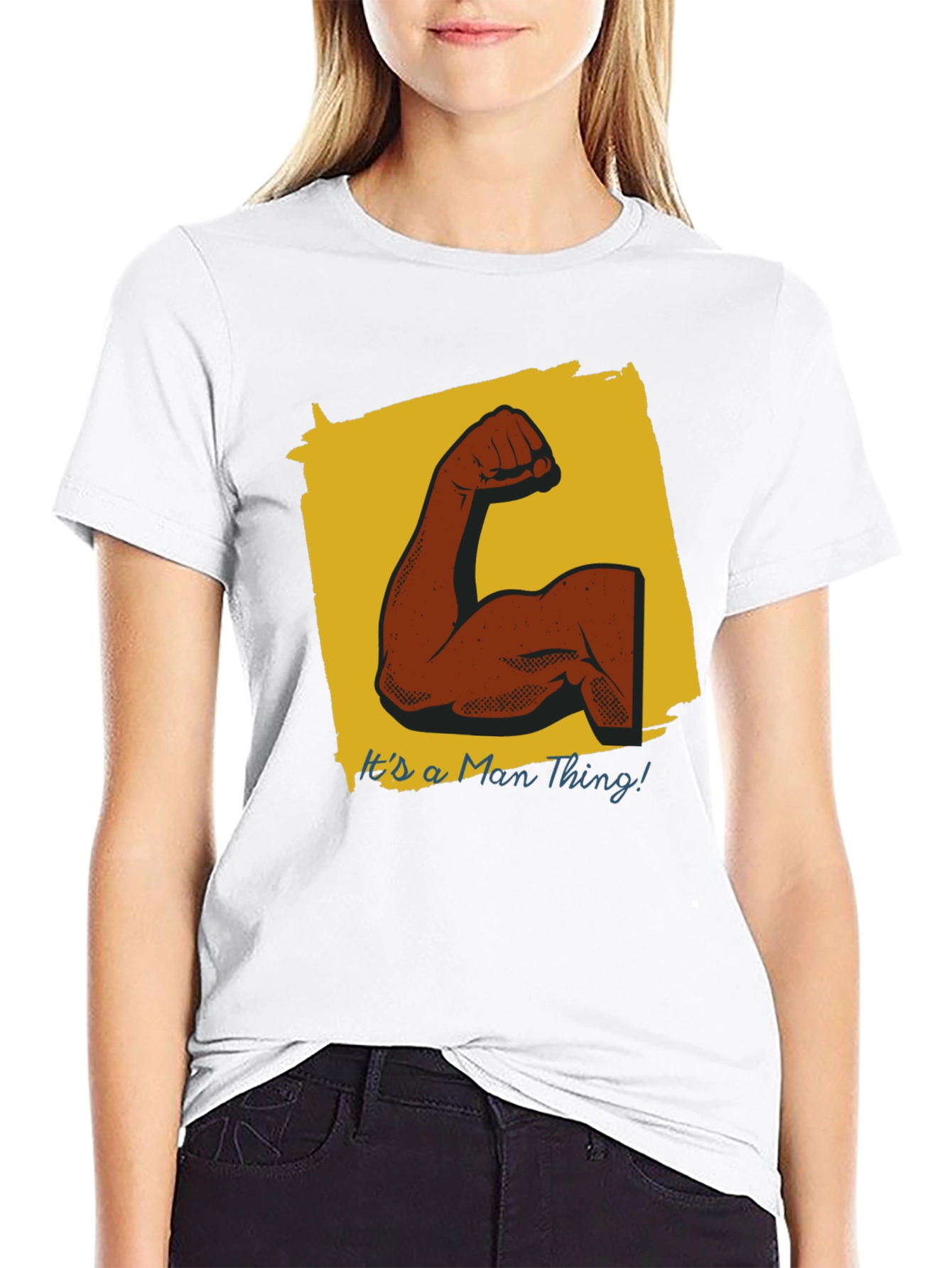 Man Thing T-Shirt - Black