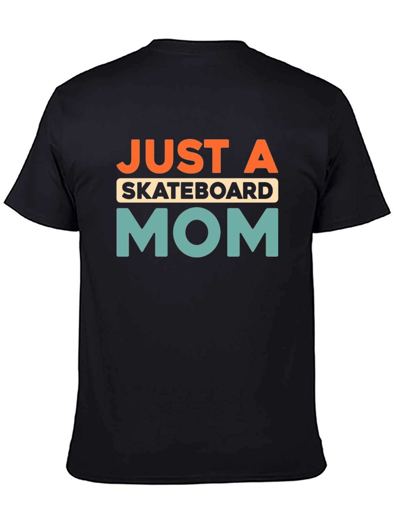 Skateboard Mom Graphic Tee - Black T-Shirt