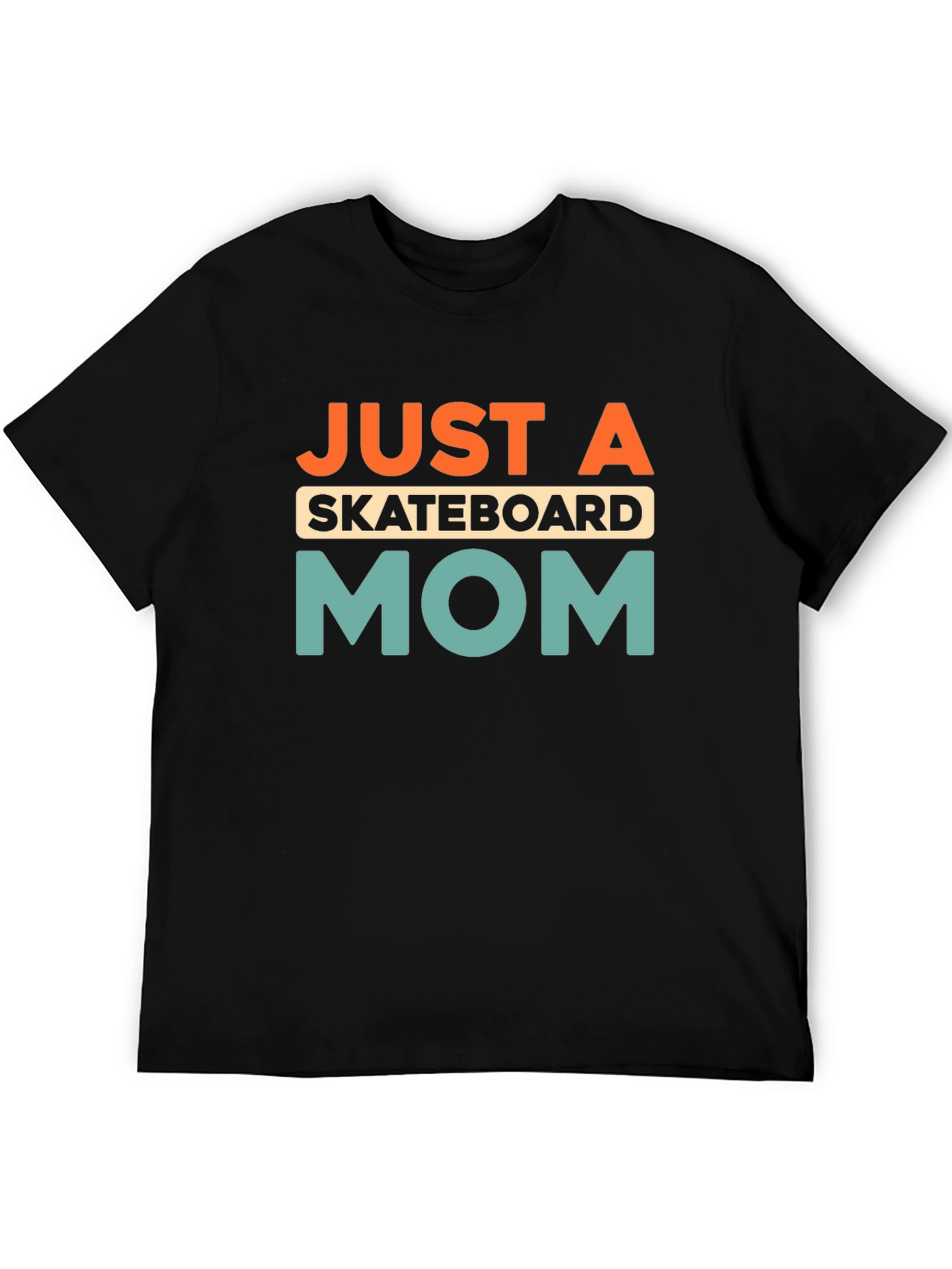 Skateboard Mom Graphic Tee - Black T-Shirt
