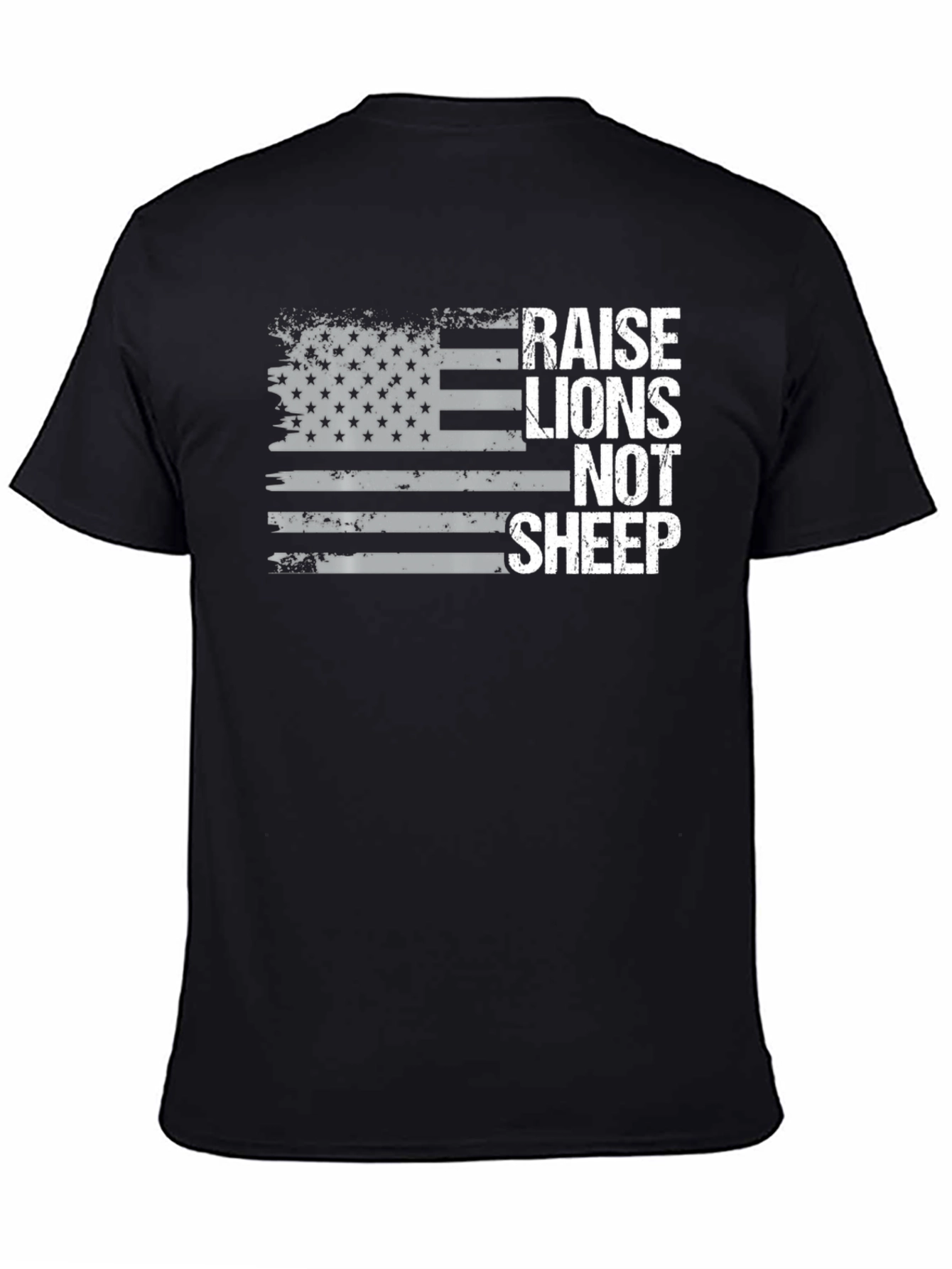 Raise Lions Not Sheep Graphic Tee