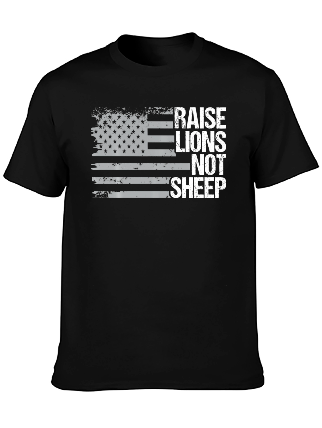 Raise Lions Not Sheep Graphic Tee