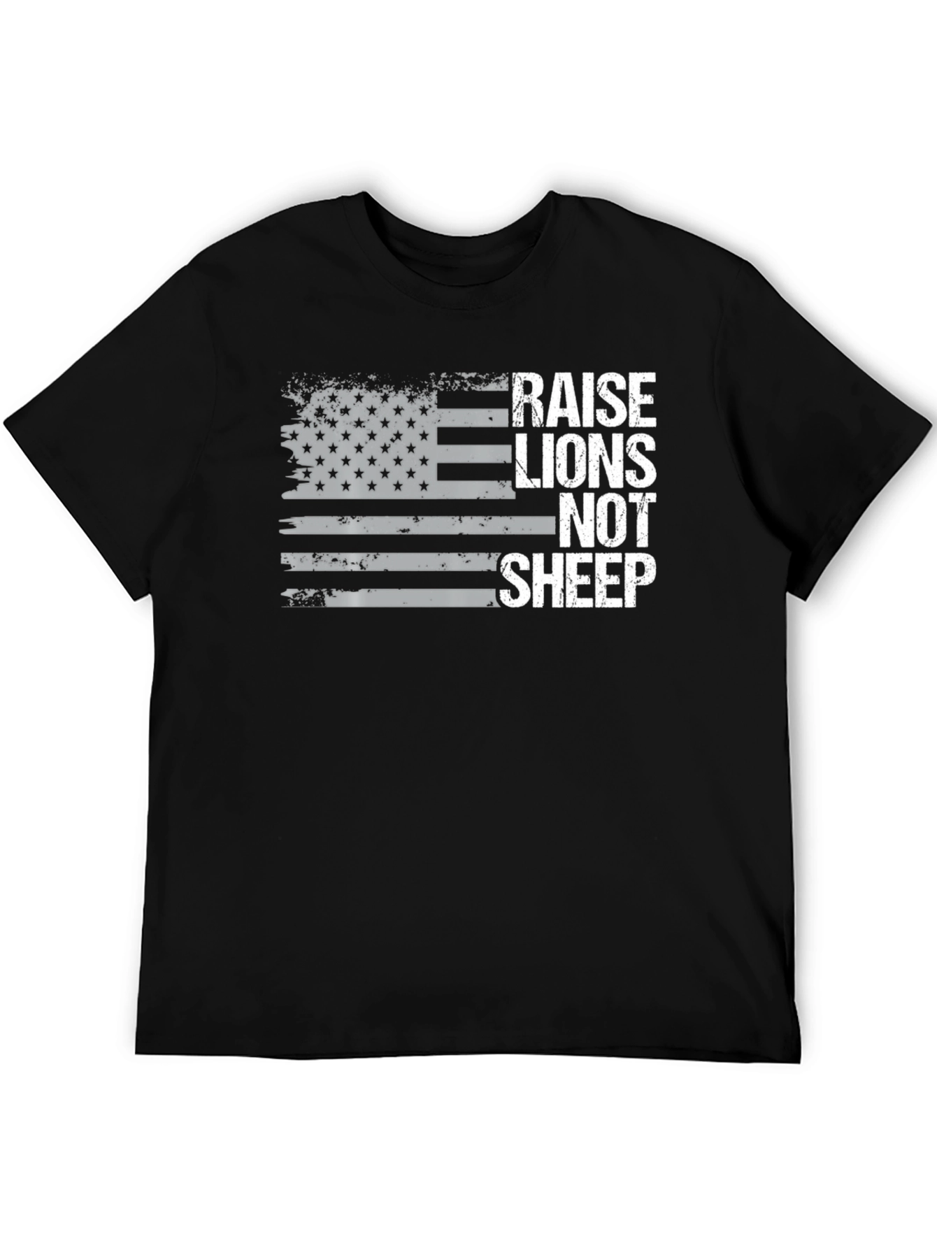 Raise Lions Not Sheep Graphic Tee